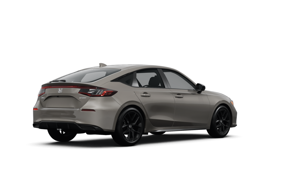 Honda Civic  - Back view Honda Civic  - Back view