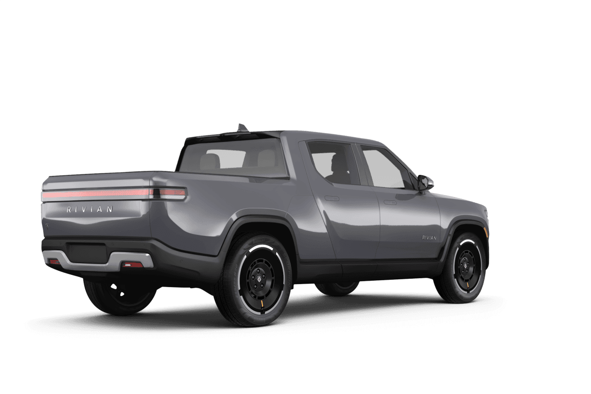 Rivian R1S  - Back view Rivian R1S  - Back view